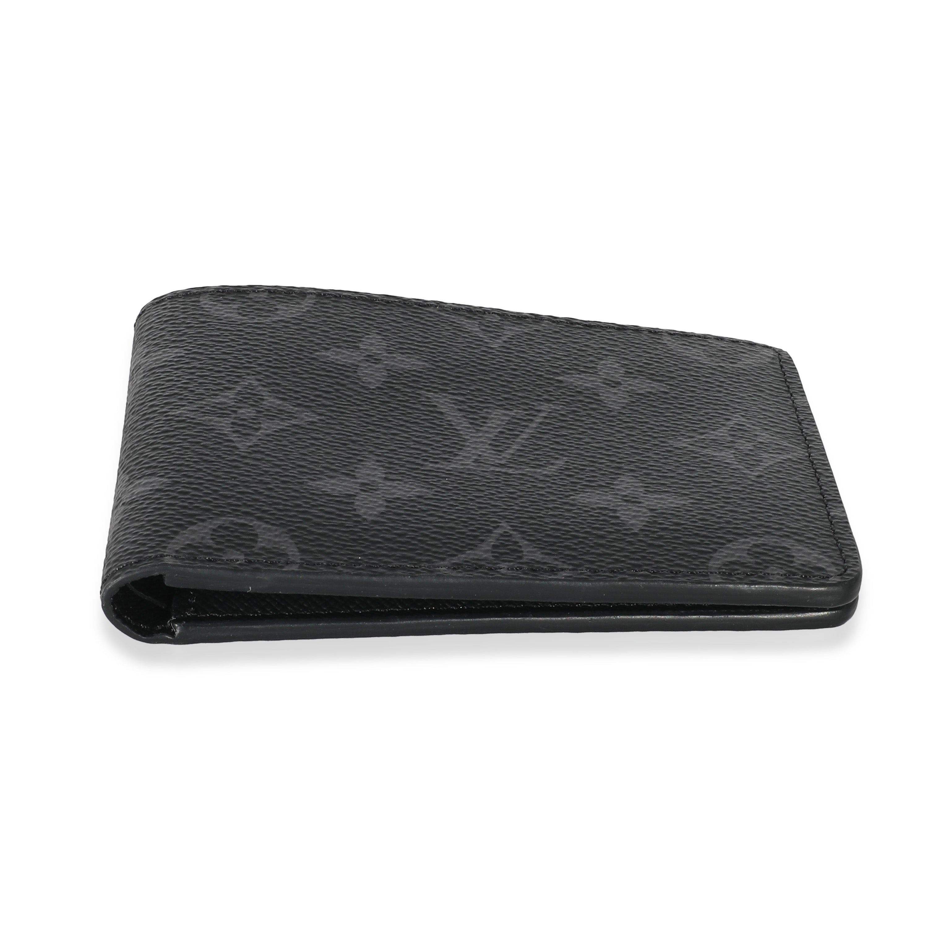 Louis Vuitton Louis Vuitton Monogram Eclipse Canvas Slender Wallet