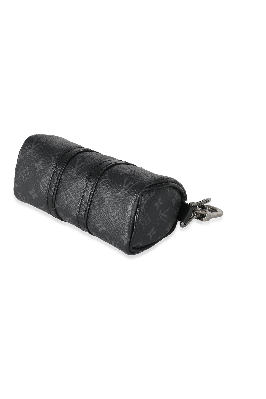 Louis Vuitton Louis Vuitton Monogram Eclipse Canvas Mini Keepall Bag Charm & Key Holder