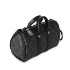 Louis Vuitton Louis Vuitton Monogram Eclipse Canvas Mini Keepall Bag Charm & Key Holder