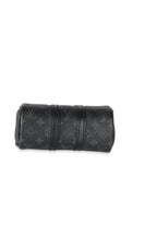 Louis Vuitton Louis Vuitton Monogram Eclipse Canvas Mini Keepall Bag Charm & Key Holder
