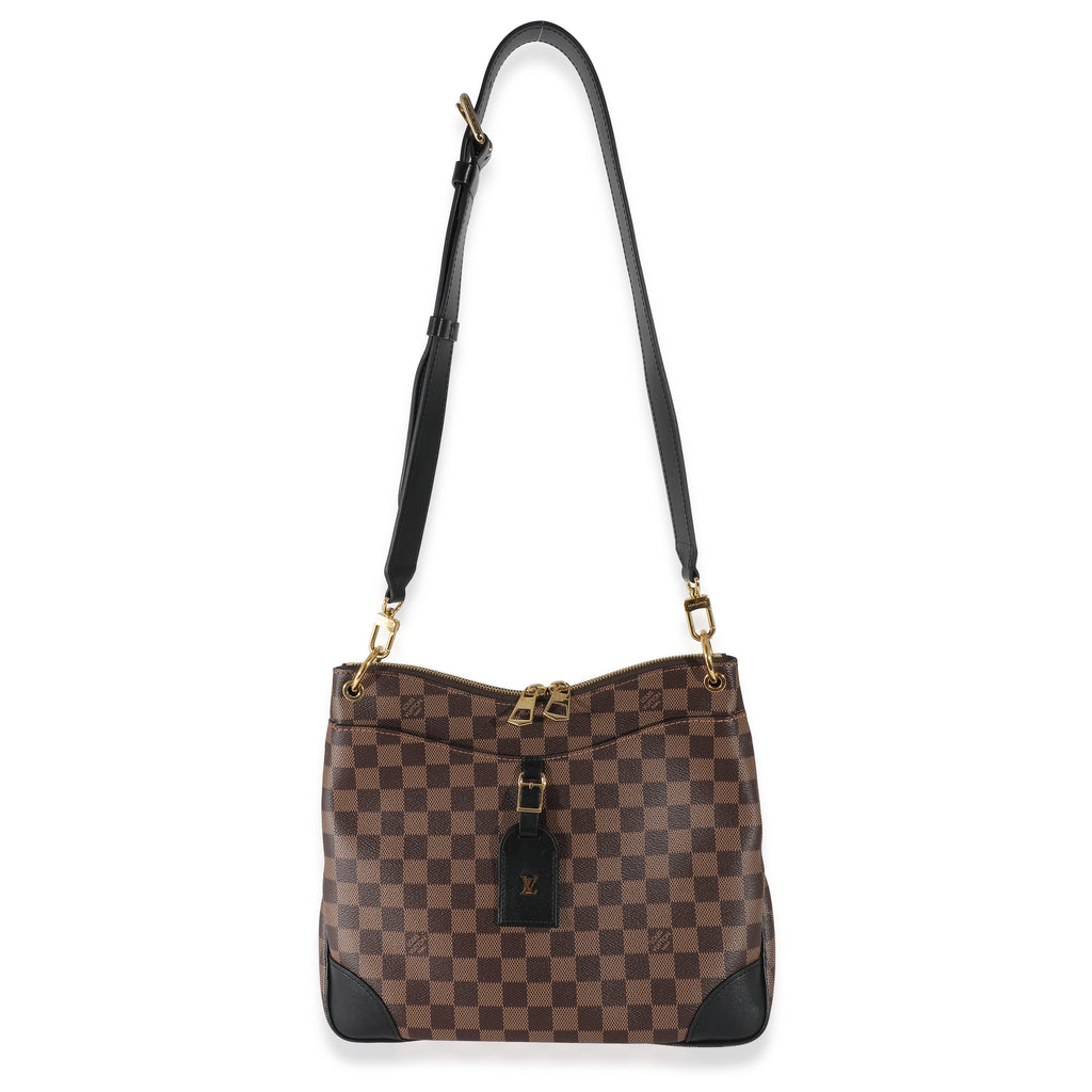 Louis Vuitton Louis Vuitton Black Damier Ebene Odeon MM