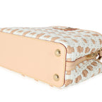 Louis Vuitton White Monogram Wicker Woven LV Heavenly Capucines BB