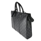 Louis Vuitton Monogram Eclipse Canvas Sac Plat Horizontal Zipper