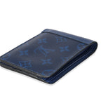 Louis Vuitton Louis Vuitton Blue Taiga Monogram Cobalt Canvas Taigarama Multiple Wallet