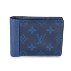 Louis Vuitton Louis Vuitton Blue Taiga Monogram Cobalt Canvas Taigarama Multiple Wallet