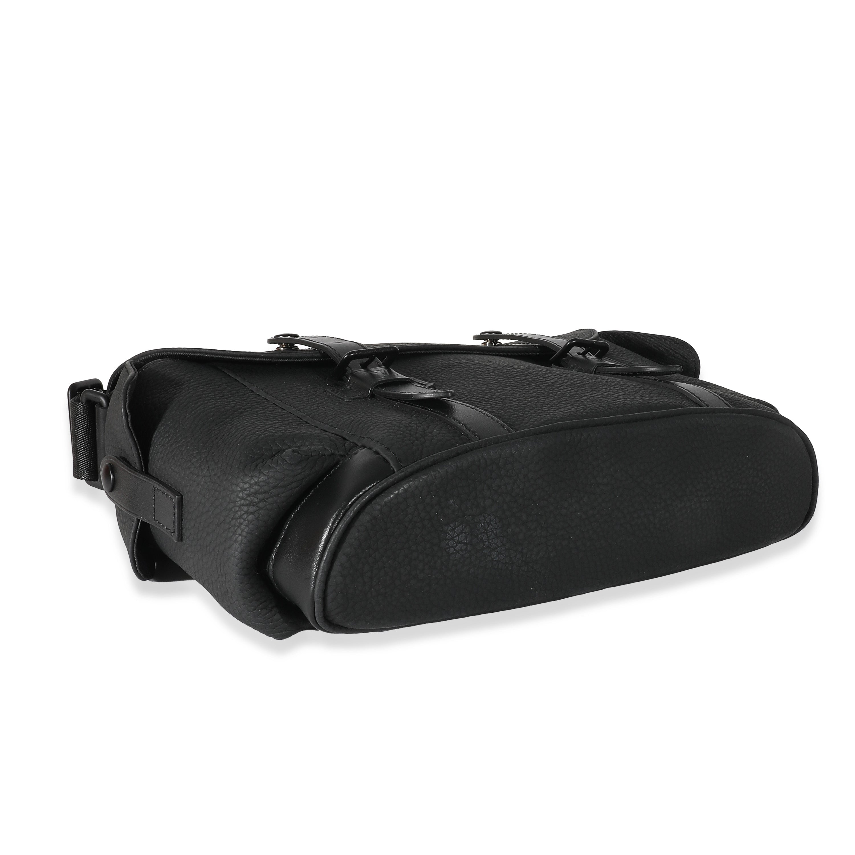 Louis Vuitton Black Taurillon Christopher Messenger