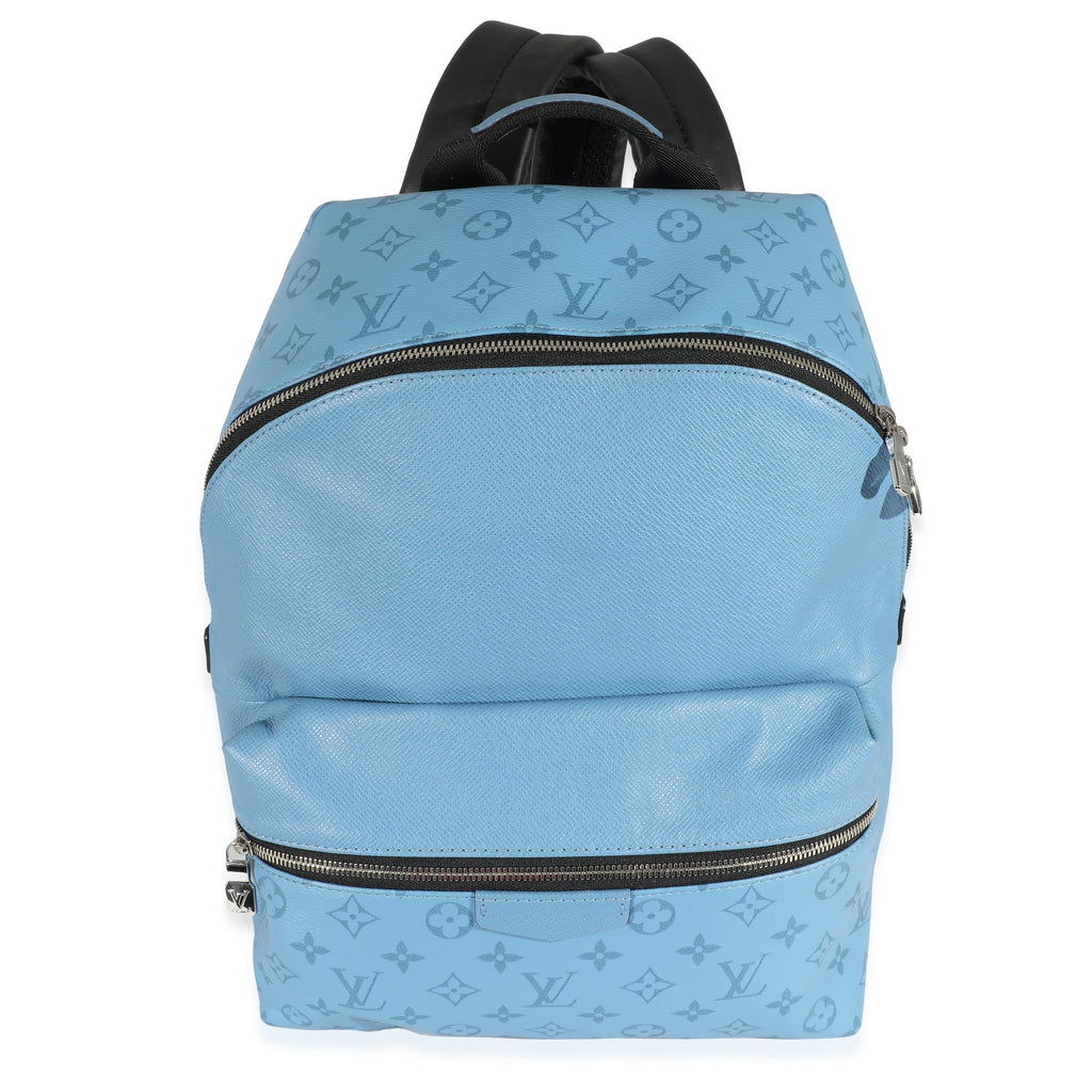Louis Vuitton Louis Vuitton Blue Taigarama Discovery Backpack