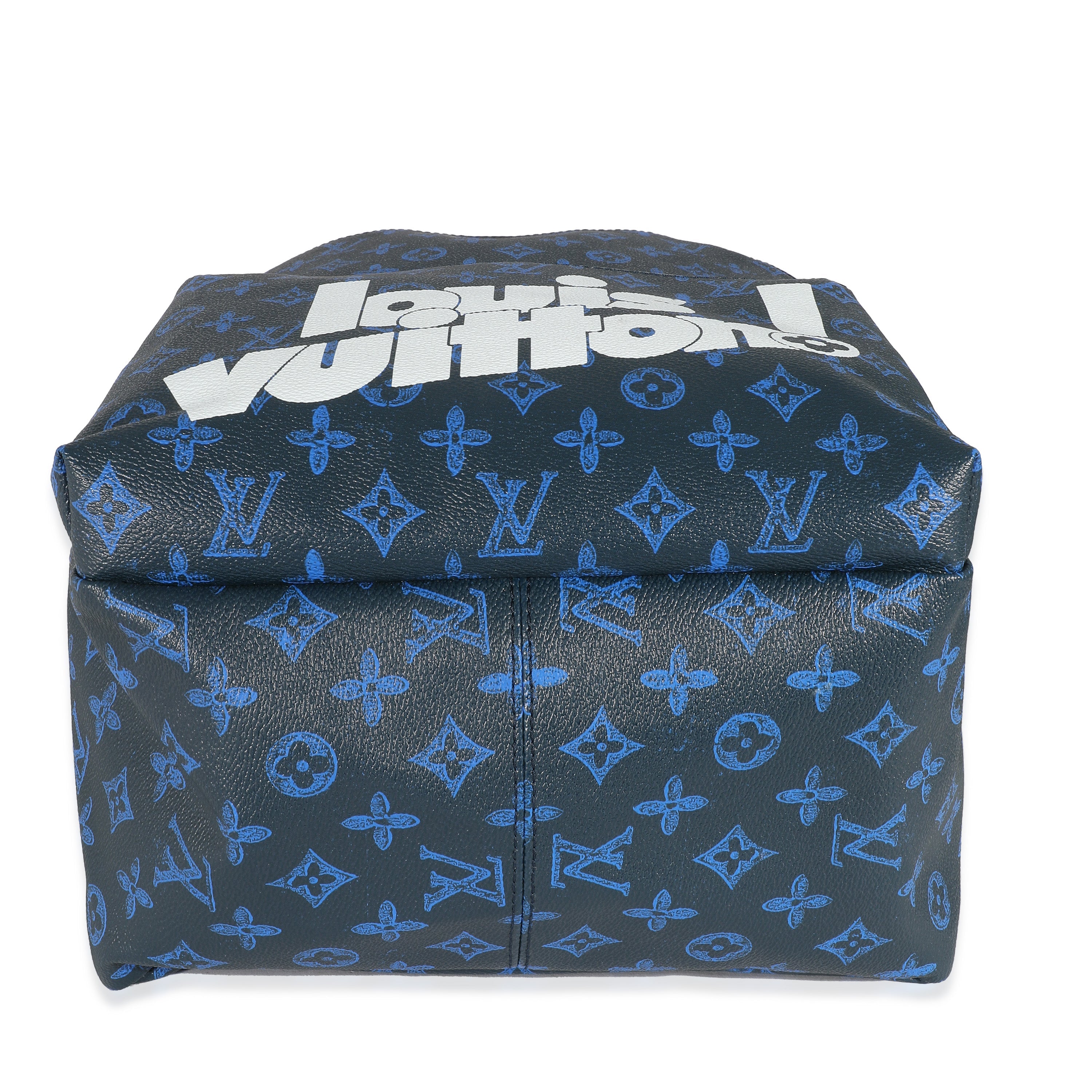 Louis Vuitton Blue Monogram Canvas Everyday Discovery Backpack