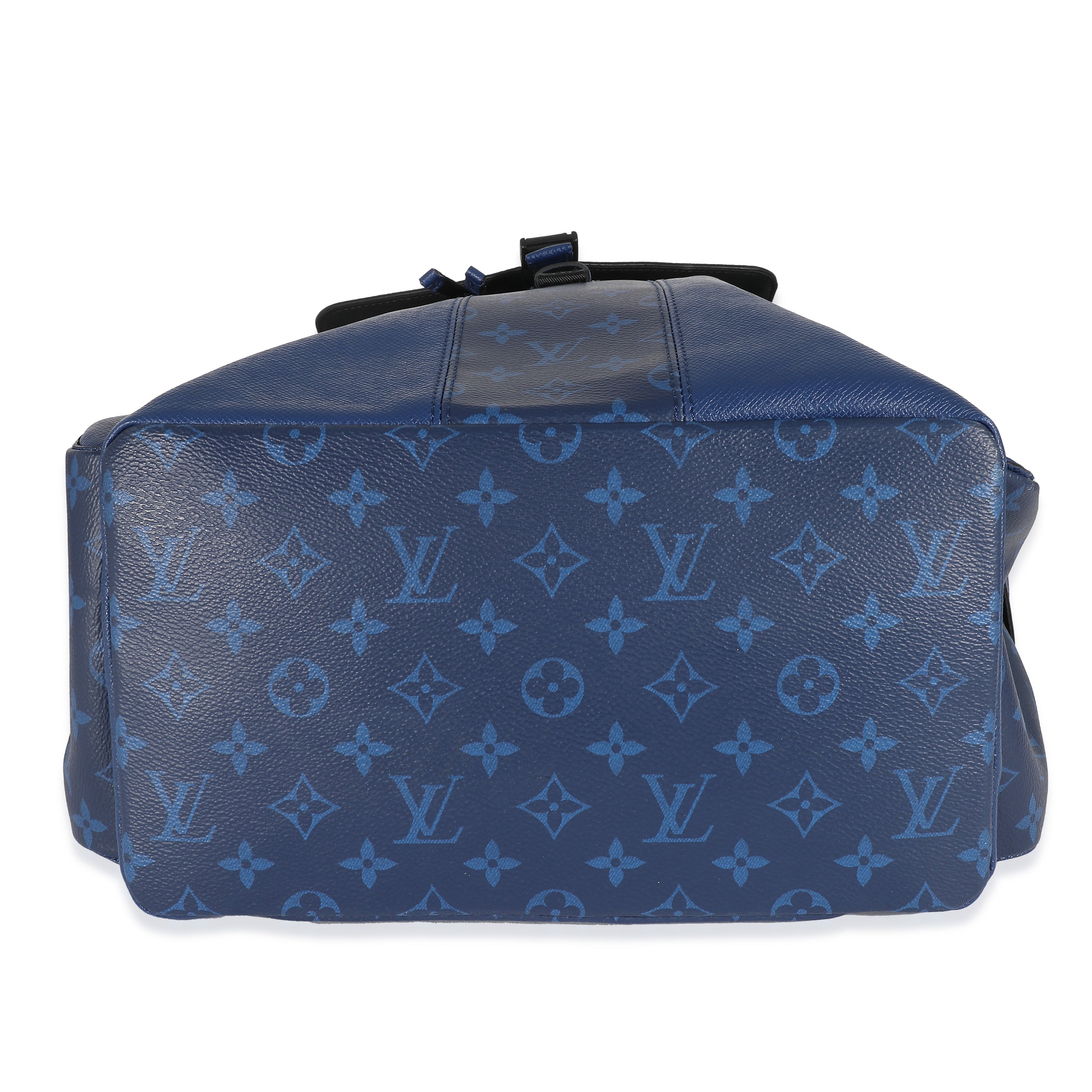 Louis Vuitton Louis Vuitton Cobalt Monogram Canvas Taigarama Outdoor Backpack