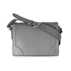 Louis Vuitton Louis Vuitton Gray Taiga Leather New Flap Messenger
