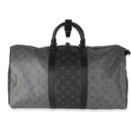 Louis Vuitton Louis Vuitton Reverse Monogram Eclipse Canvas Keepall Bandouliere 50