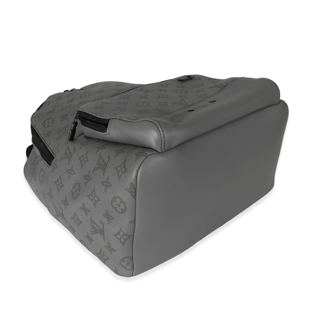 Louis Vuitton Louis Vuitton Anthracite Grey Monogram Shadow Racer Backpack