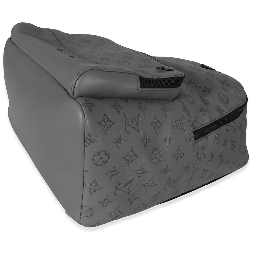 Louis Vuitton Louis Vuitton Anthracite Grey Monogram Shadow Racer Backpack