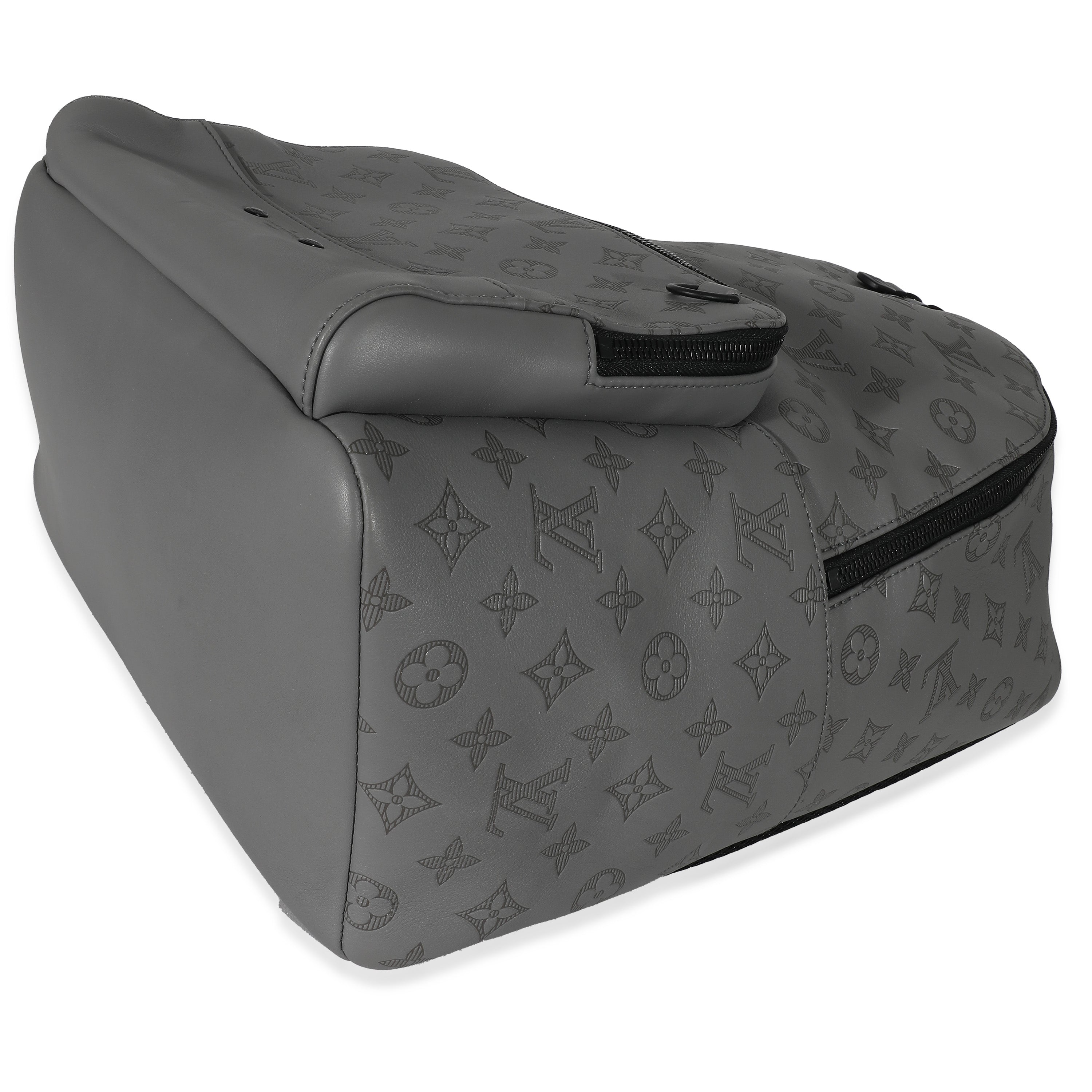 Louis Vuitton Louis Vuitton Anthracite Grey Monogram Shadow Racer Backpack