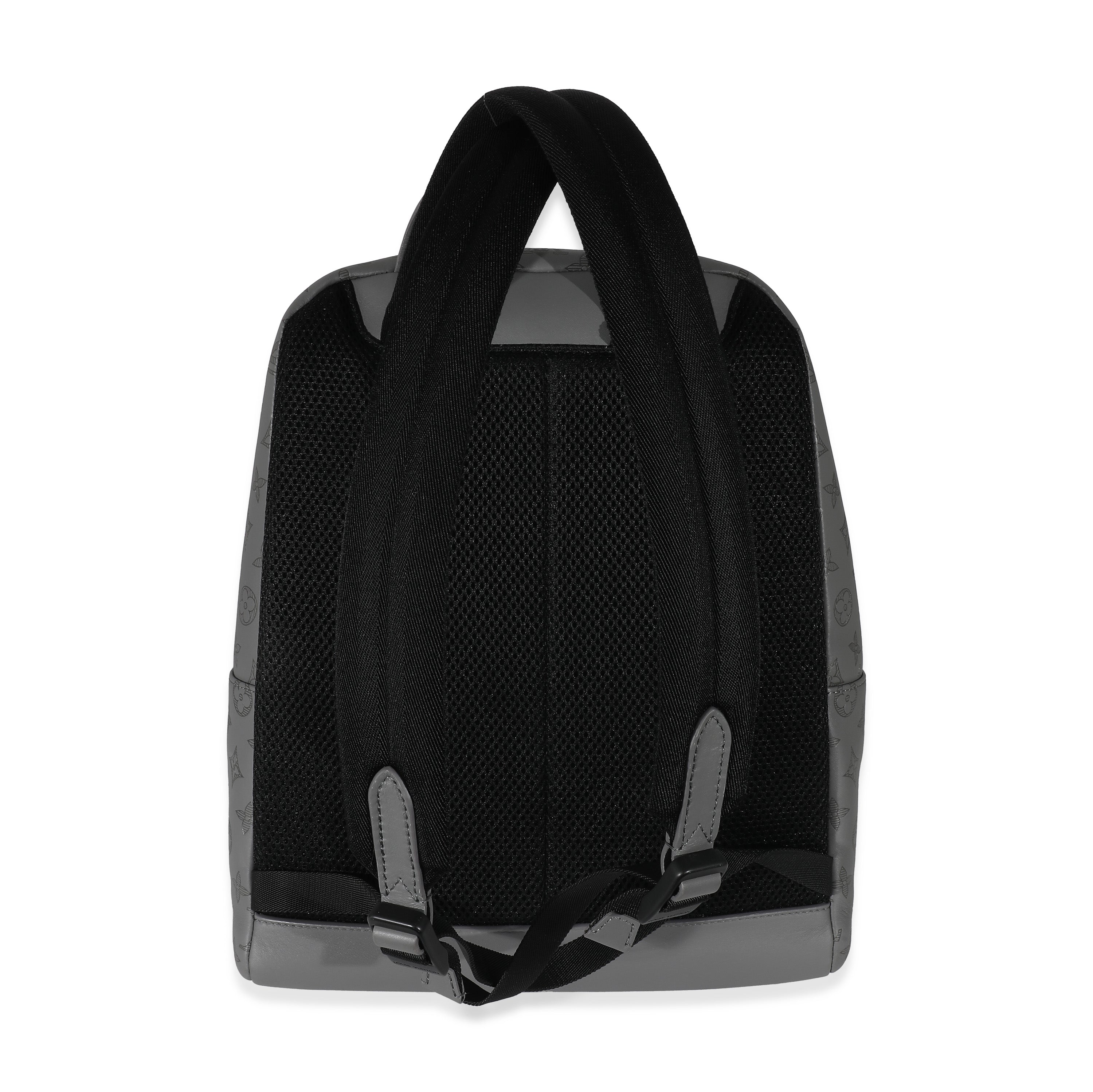 Louis Vuitton Louis Vuitton Anthracite Grey Monogram Shadow Racer Backpack