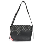 Louis Vuitton x Nigo Black Monogram Denim Taurillon Besace Tokyo Messenger