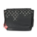 Louis Vuitton x Nigo Black Monogram Denim Taurillon Besace Tokyo Messenger