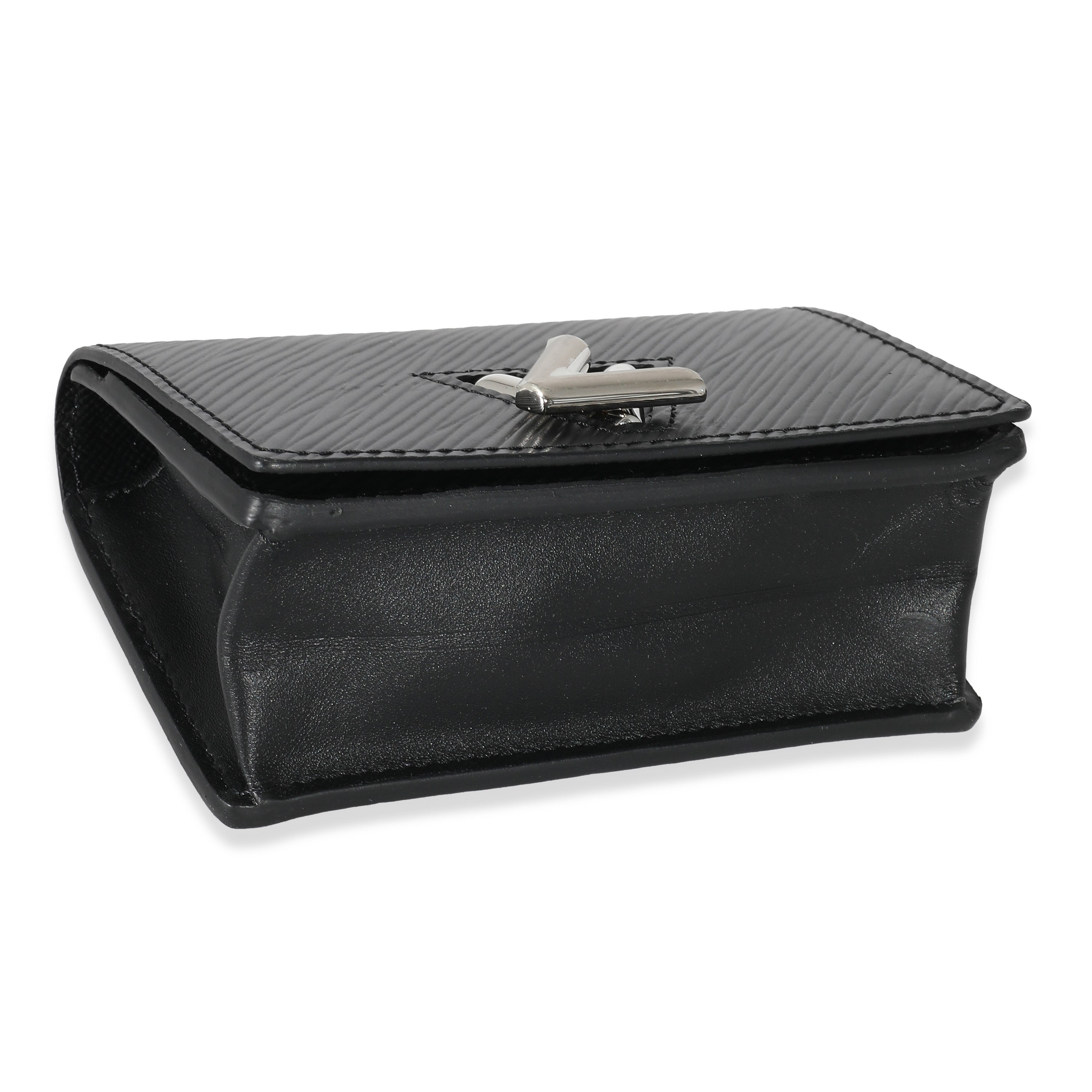 Louis Vuitton Louis Vuitton Black Epi Twist Multicartes Card Case