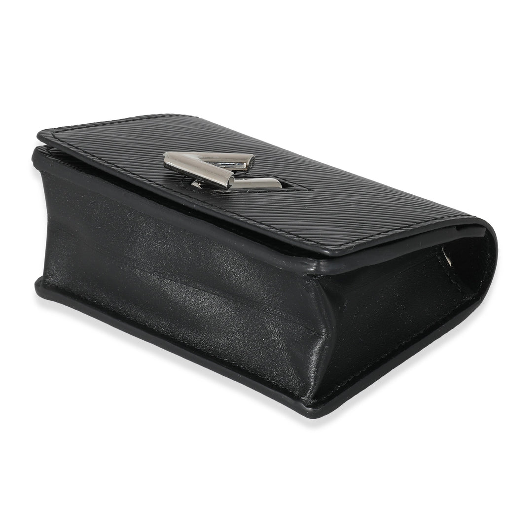Louis Vuitton Louis Vuitton Black Epi Twist Multicartes Card Case
