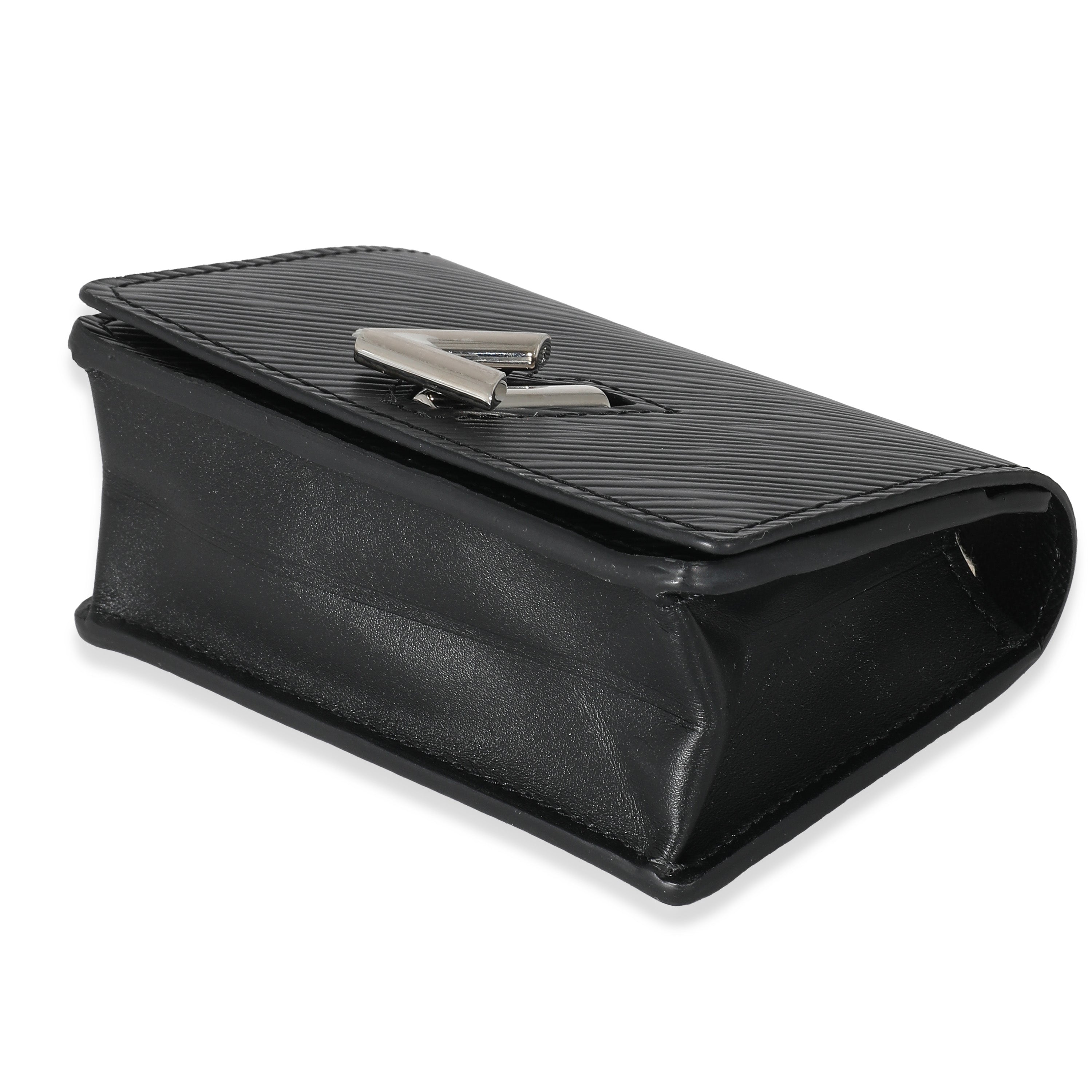 Louis Vuitton Louis Vuitton Black Epi Twist Multicartes Card Case