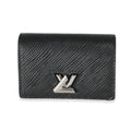 Louis Vuitton Louis Vuitton Black Epi Twist Multicartes Card Case