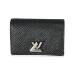 Louis Vuitton Louis Vuitton Black Epi Twist Multicartes Card Case