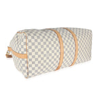 Louis Vuitton Louis Vuitton Damier Azur Canvas Keepall Bandoulière 55