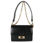 Louis Vuitton Louis Vuitton Black Smooth Leather Dauphine MM