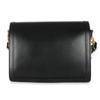 Louis Vuitton Louis Vuitton Black Smooth Leather Dauphine MM