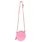 Chanel Pink Glazed Calfskin Round As Earth Bag