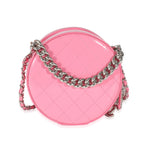 Chanel Pink Glazed Calfskin Round As Earth Bag