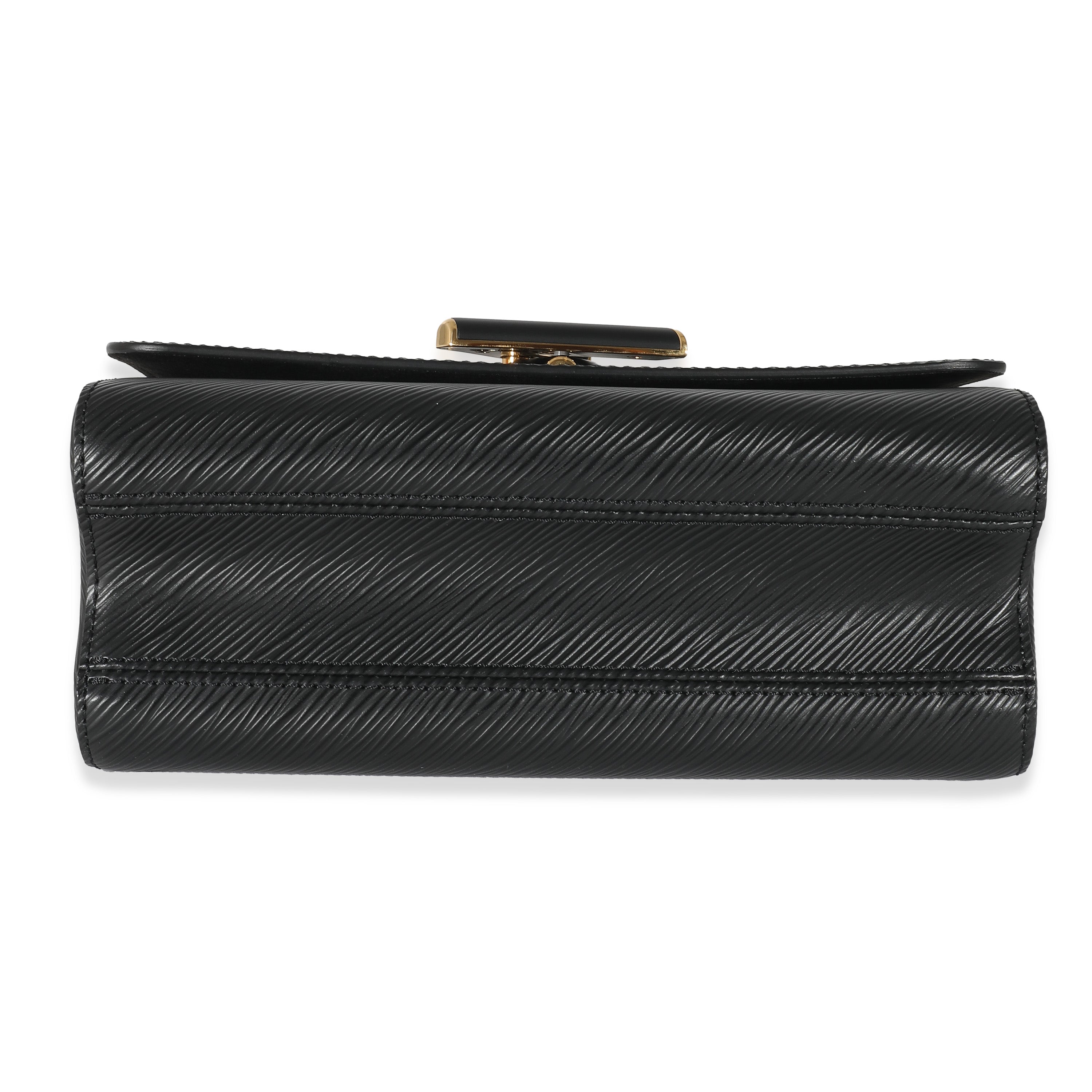Louis Vuitton Louis Vuitton Gold Matte Black Epi Twist MM