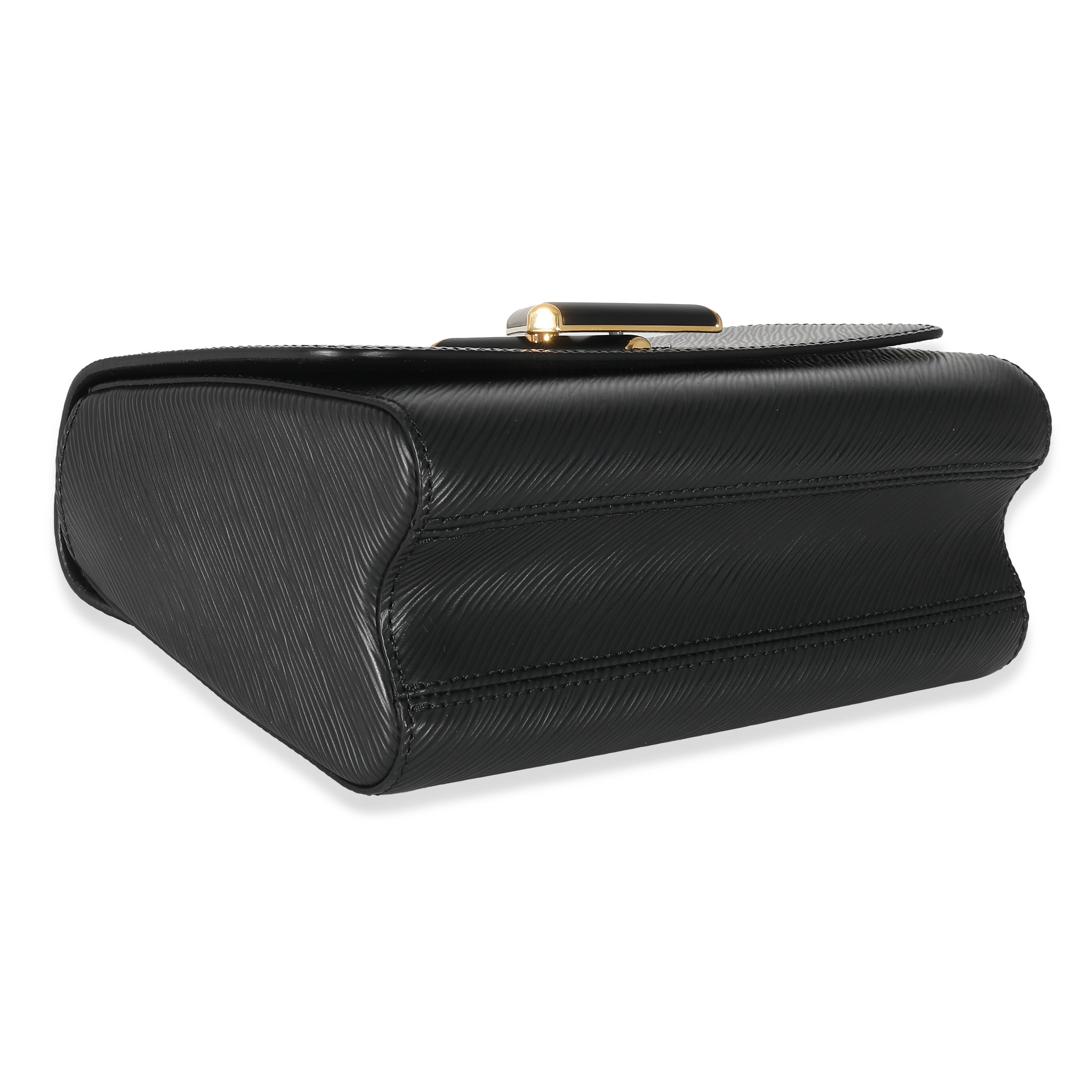 Louis Vuitton Louis Vuitton Gold Matte Black Epi Twist MM