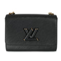 Louis Vuitton Louis Vuitton Gold Matte Black Epi Twist MM