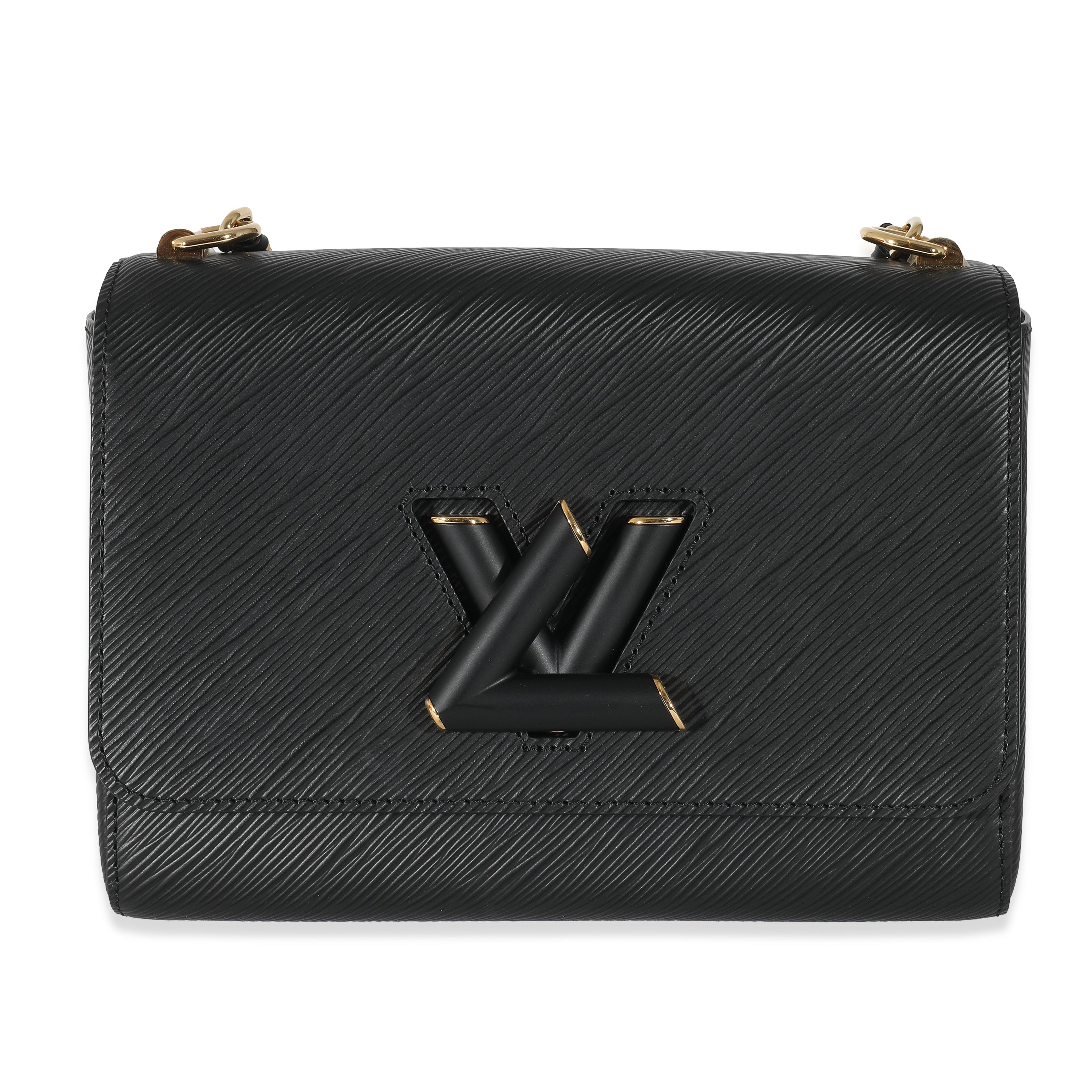 Louis Vuitton Louis Vuitton Gold Matte Black Epi Twist MM
