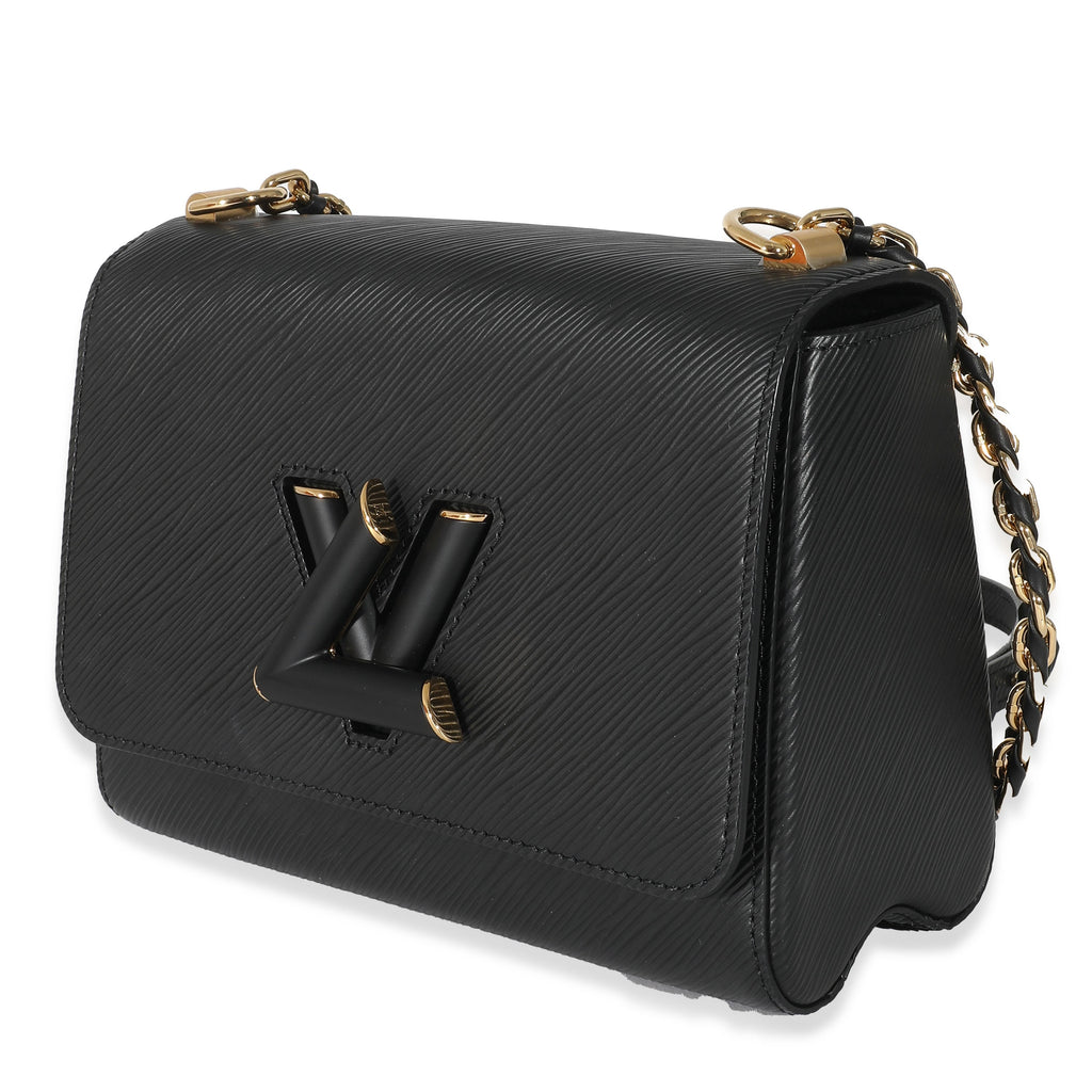 Louis Vuitton Louis Vuitton Gold Matte Black Epi Twist MM