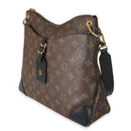 Louis Vuitton Louis Vuitton Black Monogram Canvas Odeon MM