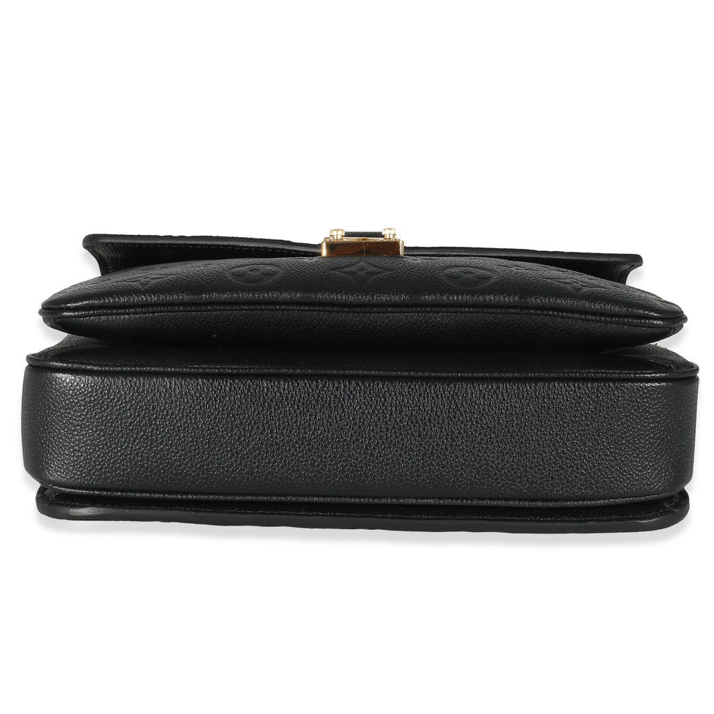 Louis Vuitton Louis Vuitton Black Monogram Empreinte Pochette Metis