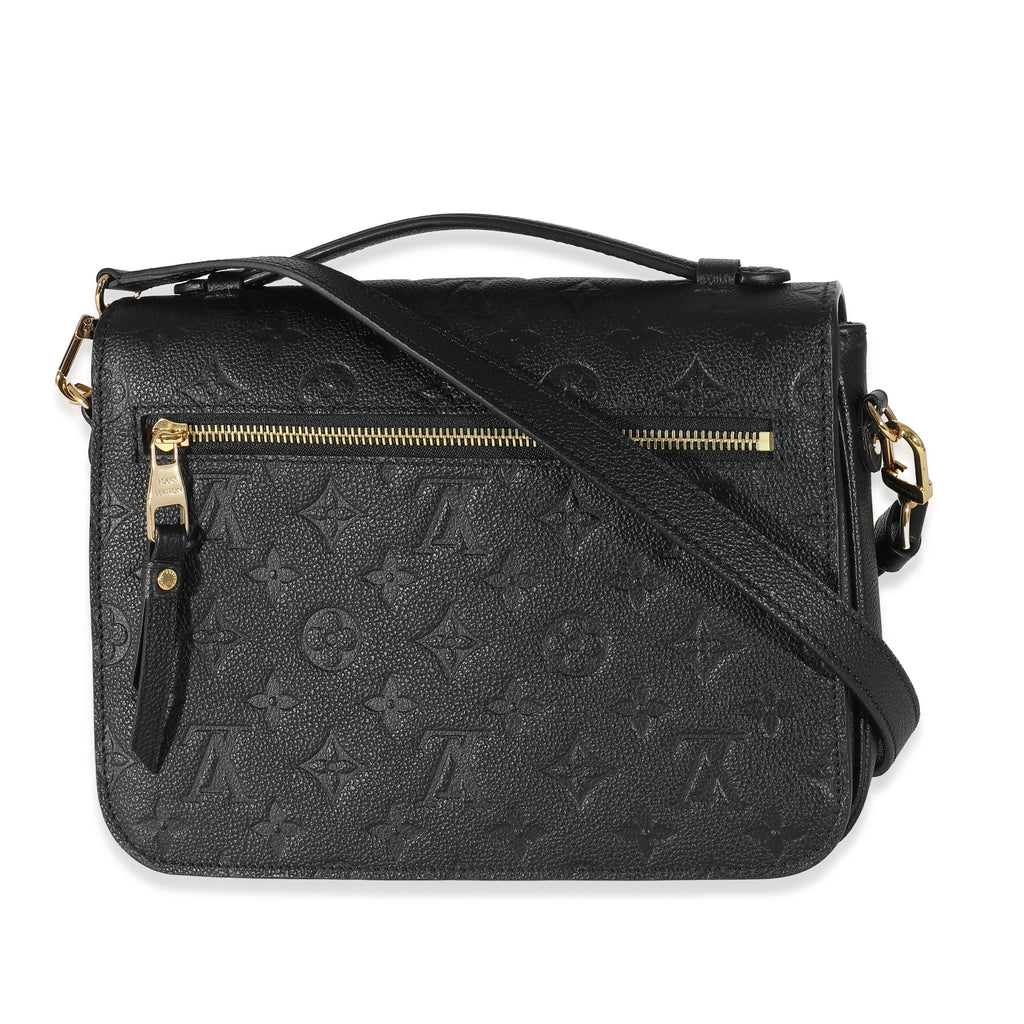 Louis Vuitton Louis Vuitton Black Monogram Empreinte Pochette Metis