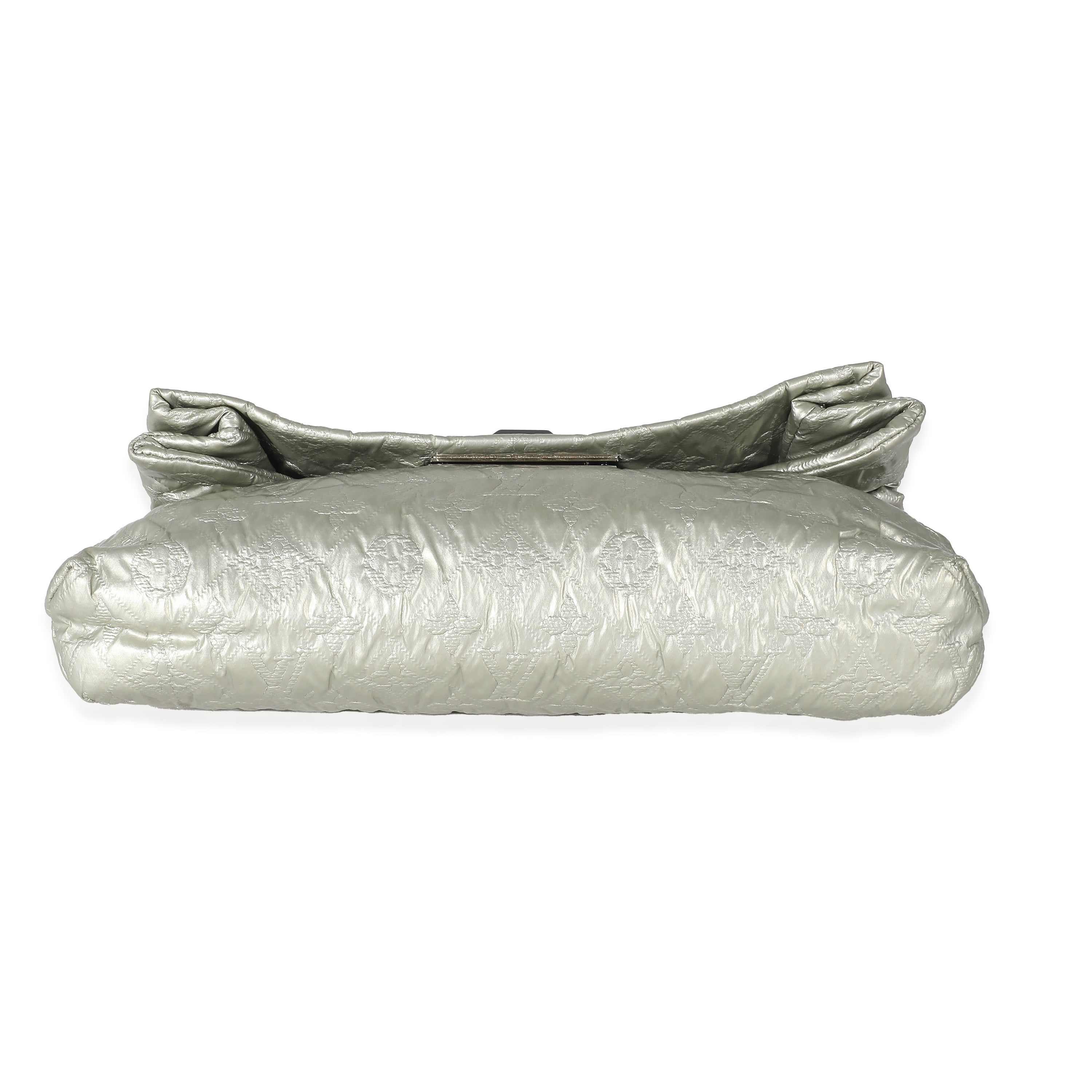 Louis Vuitton Louis Vuitton Silver Monogram Jacquard Altair Clutch