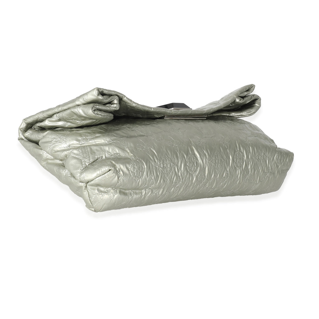 Louis Vuitton Louis Vuitton Silver Monogram Jacquard Altair Clutch