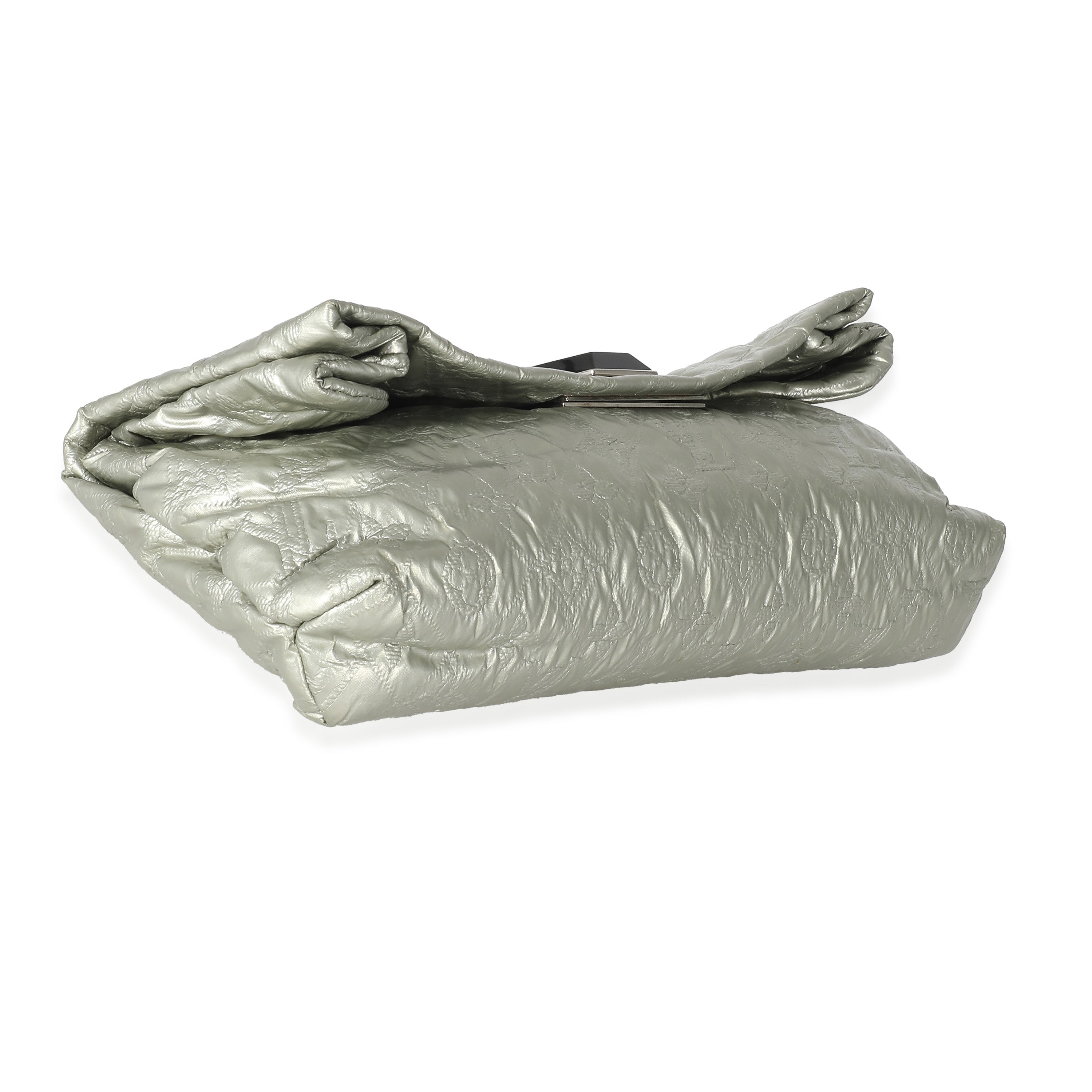 Louis Vuitton Louis Vuitton Silver Monogram Jacquard Altair Clutch