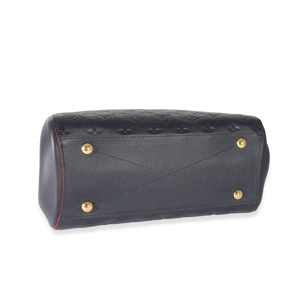 Louis Vuitton Louis Vuitton Marine Rouge Empreinte Montaigne MM