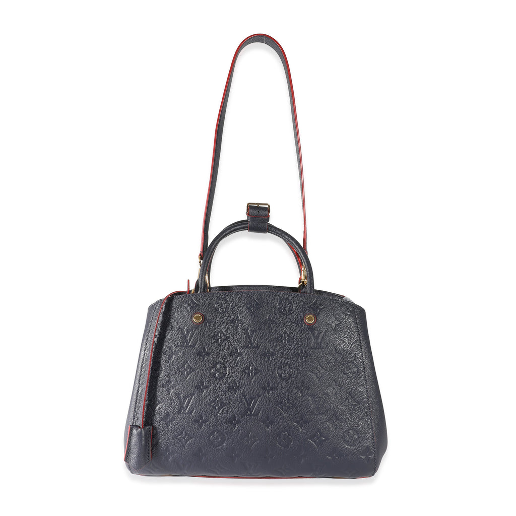 Louis Vuitton Louis Vuitton Marine Rouge Empreinte Montaigne MM