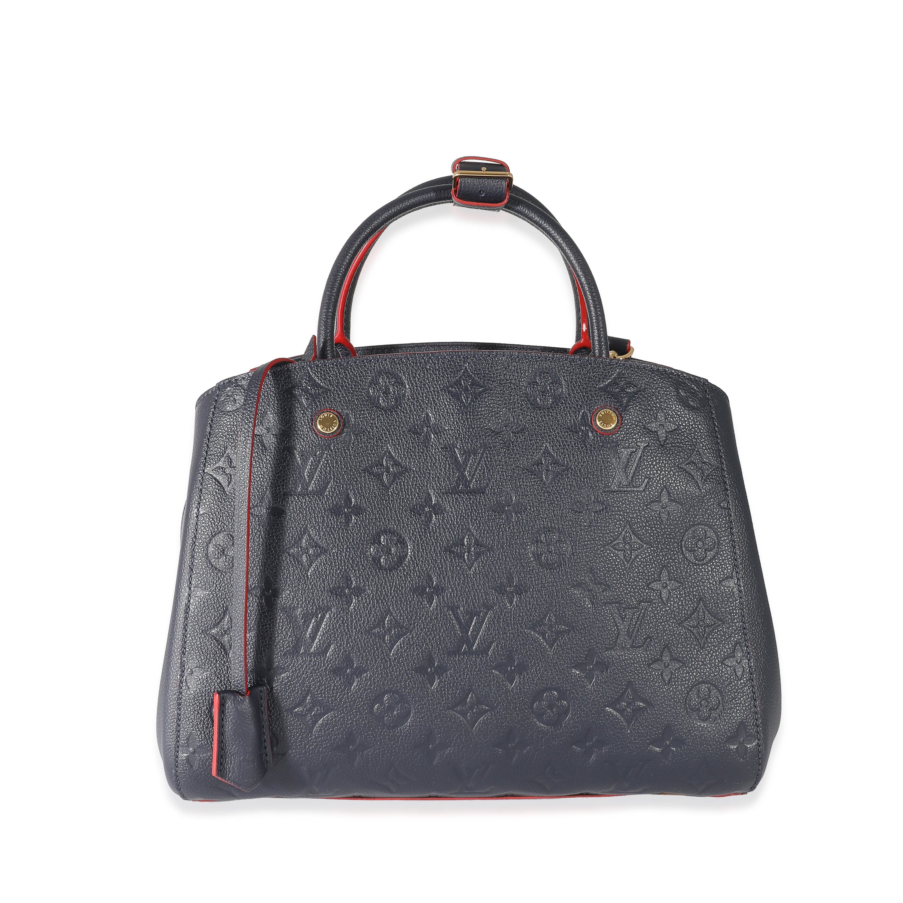 Louis Vuitton Louis Vuitton Marine Rouge Empreinte Montaigne MM