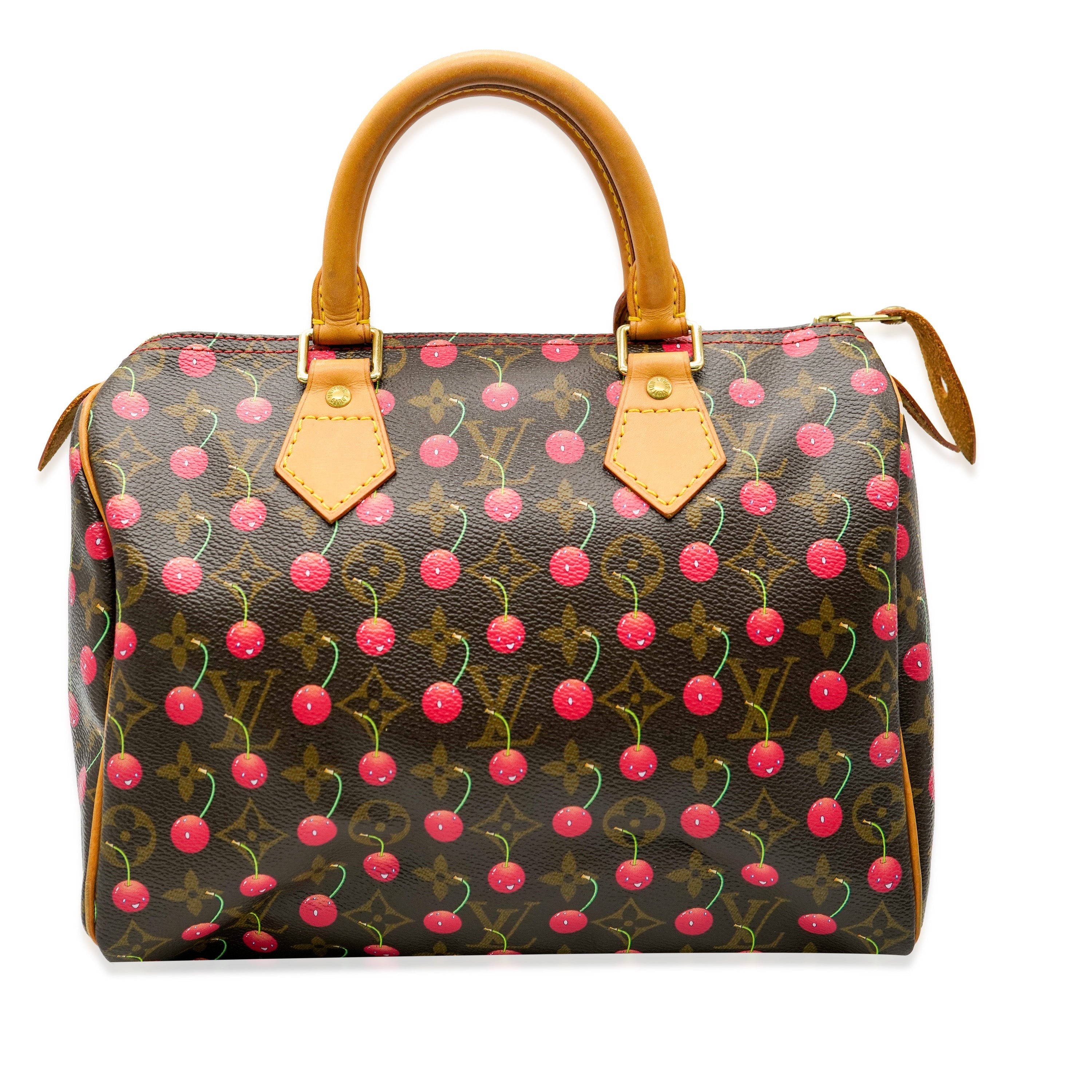 Louis Vuitton Louis Vuitton Monogram Canvas Cerise Speedy 25
