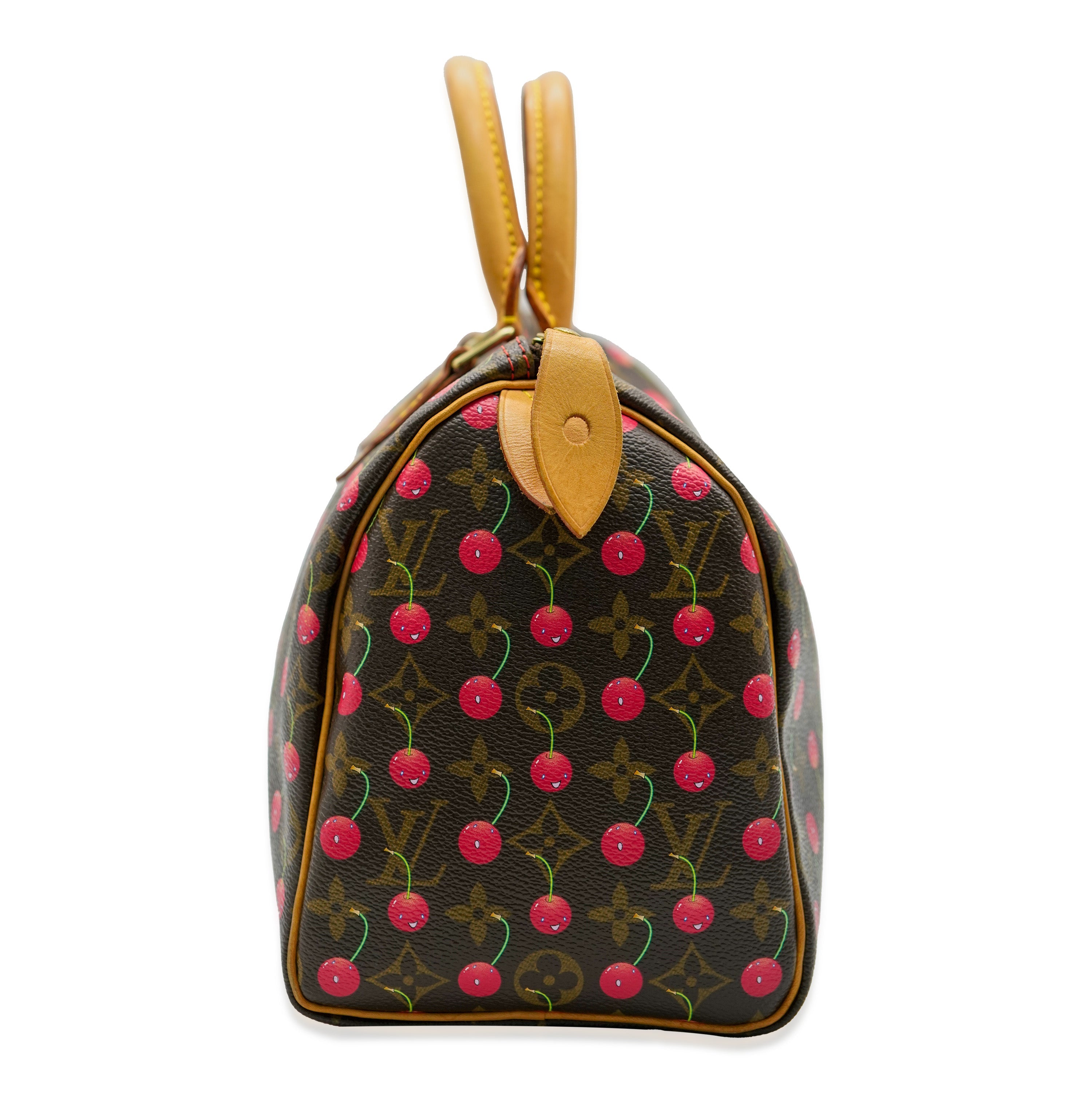 Louis Vuitton Louis Vuitton Monogram Canvas Cerise Speedy 25