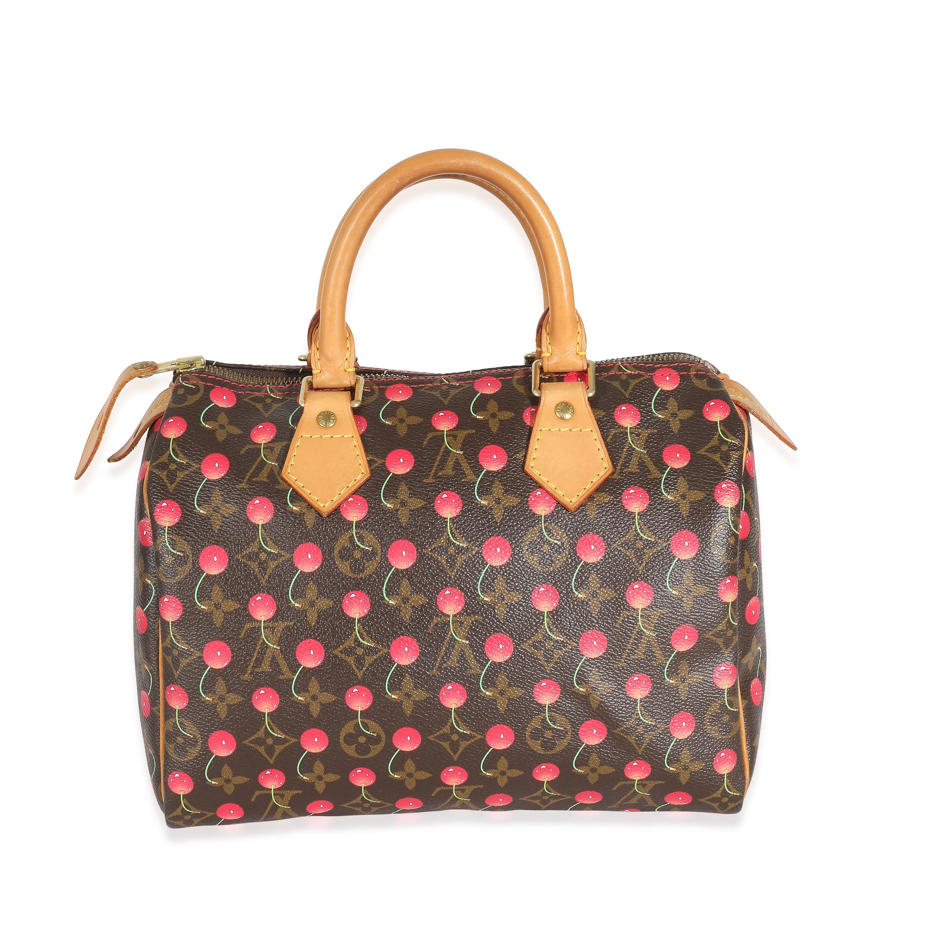 Louis Vuitton Louis Vuitton Monogram Canvas Cerise Speedy 25