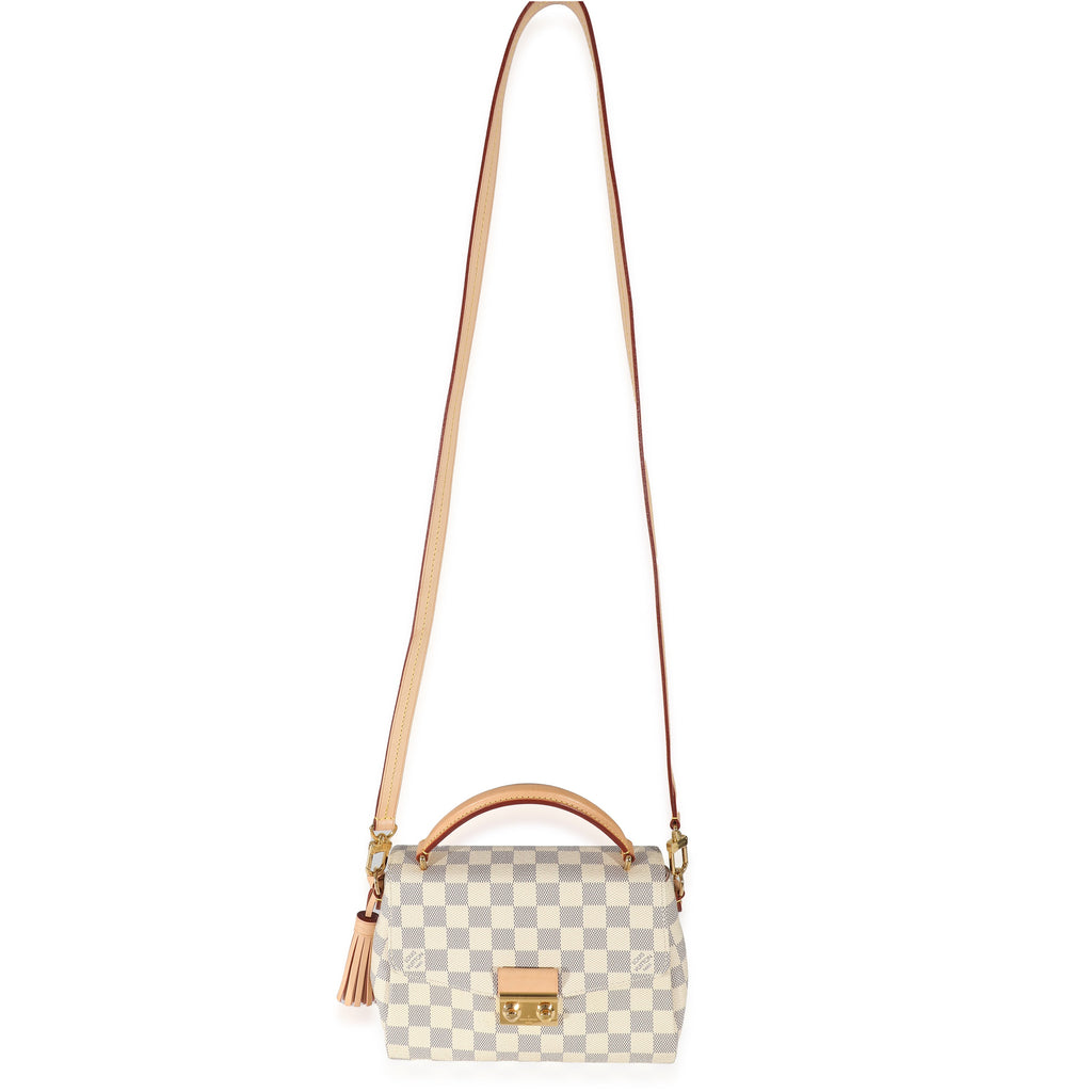 Louis Vuitton Louis Vuitton Damier Azur Canvas Croisette