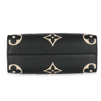 Louis Vuitton Louis Vuitton Black & Beige Bicolor Monogram Empreinte Onthego PM